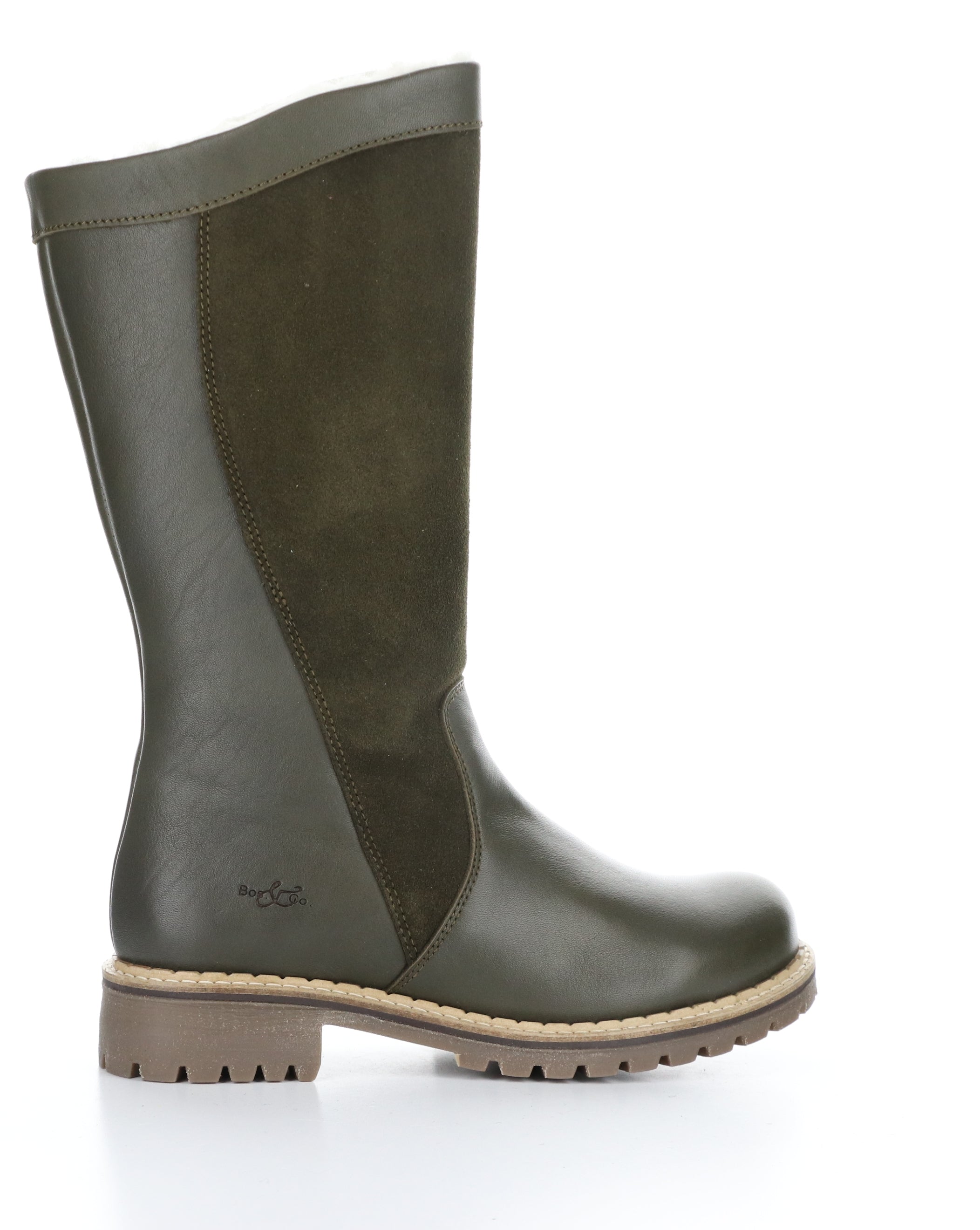 HENRY OLIVE Round Toe Boots