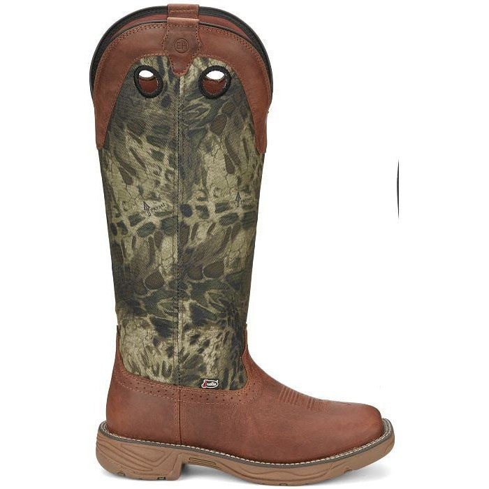 Justin Men's Rush Strike 17 Western Work Boot -Brown- SE4380