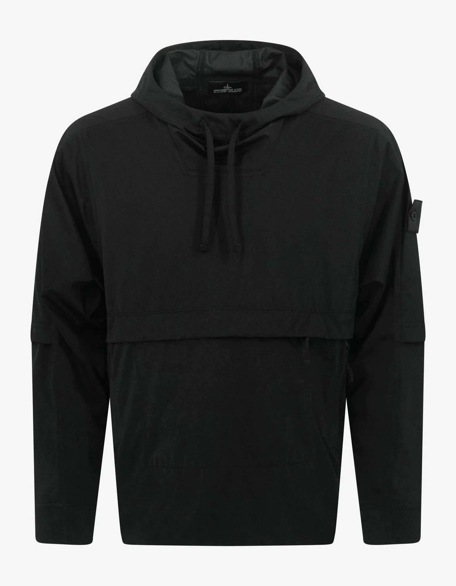 Light Nylon-R Black Anorak