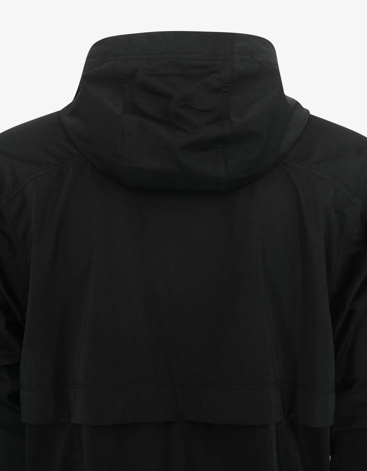 Light Nylon-R Black Anorak