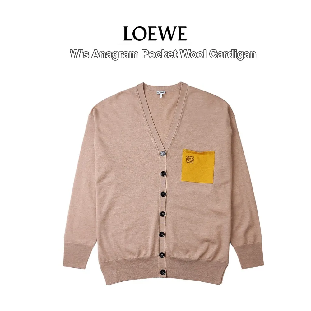 LOEWE  |Casual Style Wool Street Style Long Sleeves Plain