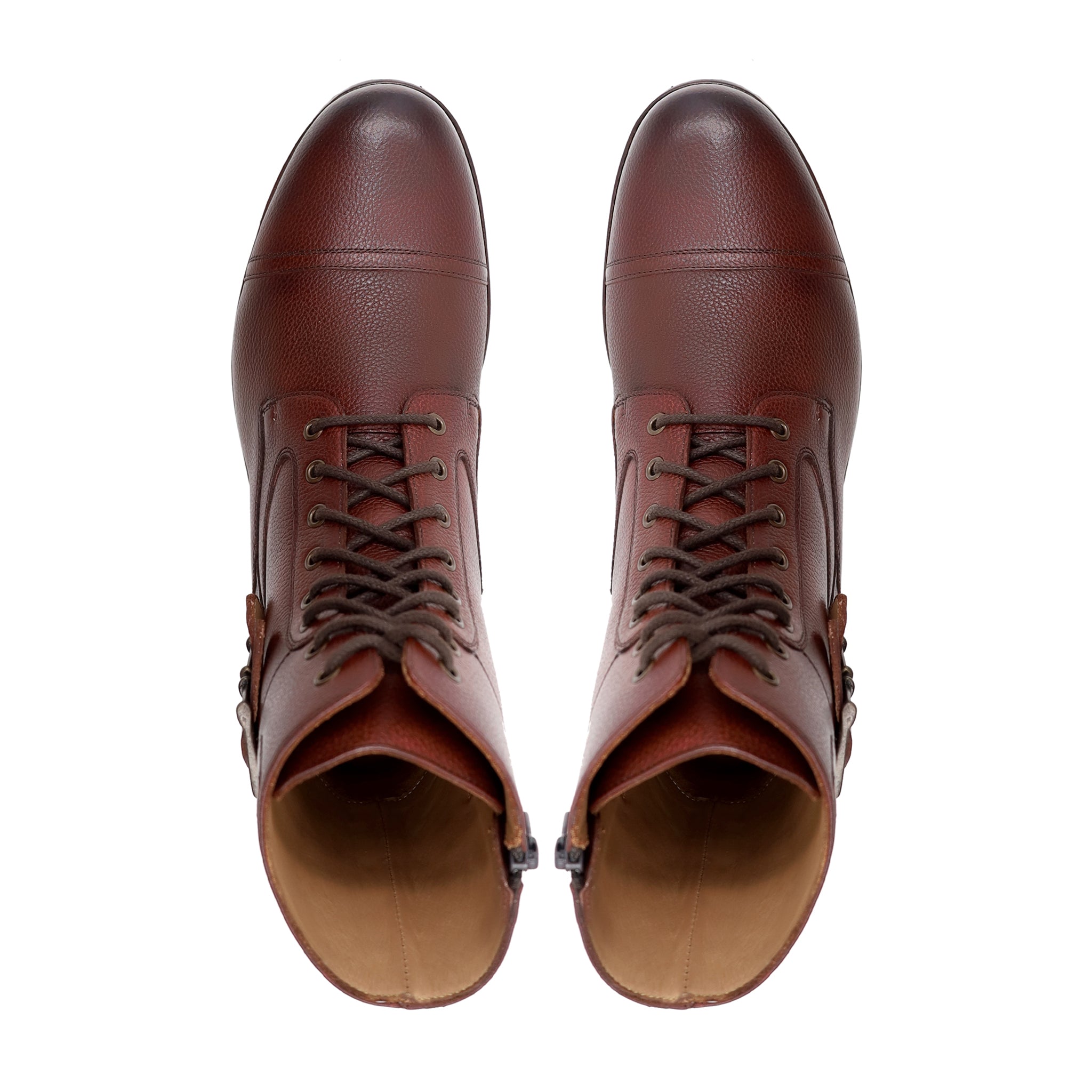 Maseru - Men's Oxblood Pebble Grain Boot