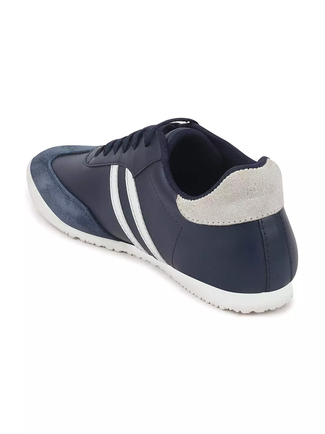 Men Navy Blue Lace Up Trendy Stylish Outdoor Fashion Sneakers