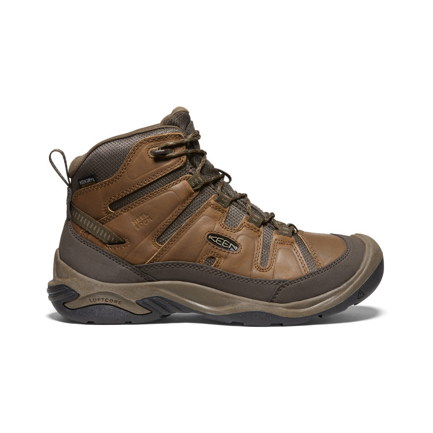 Men's Circadia Waterproof Boot Wide  |  Bison/Brindle