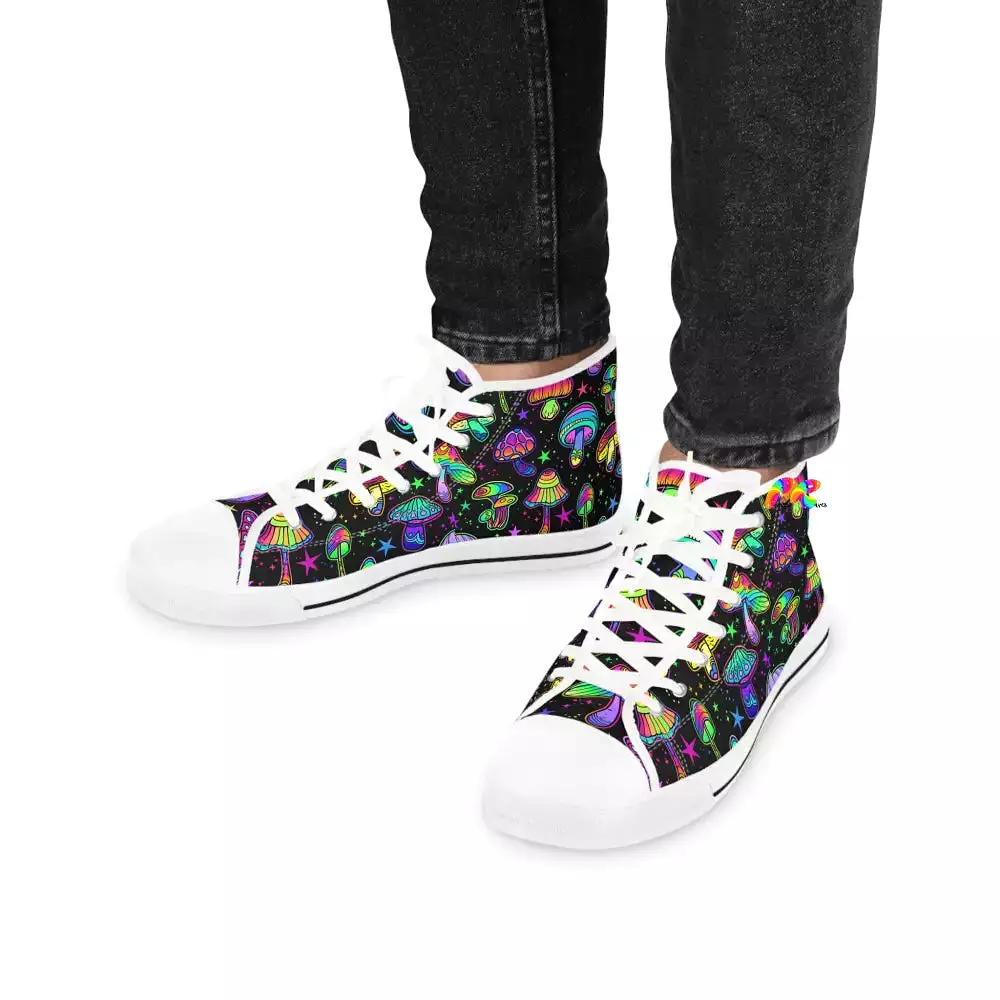 Men's Fungi Dreamscape Rave High-Top Shoes