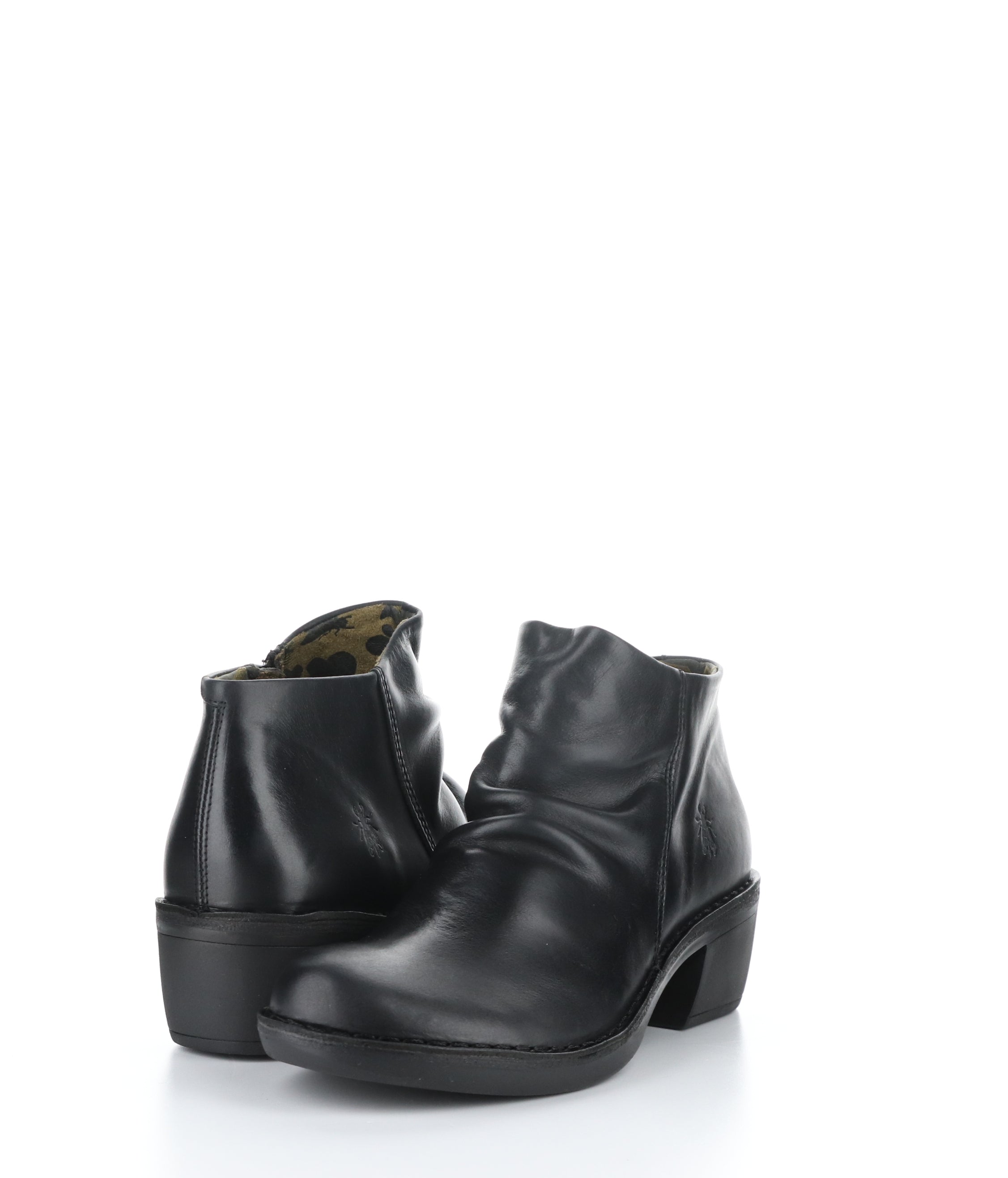 MERK093FLY 000 BLACK Round Toe Boots