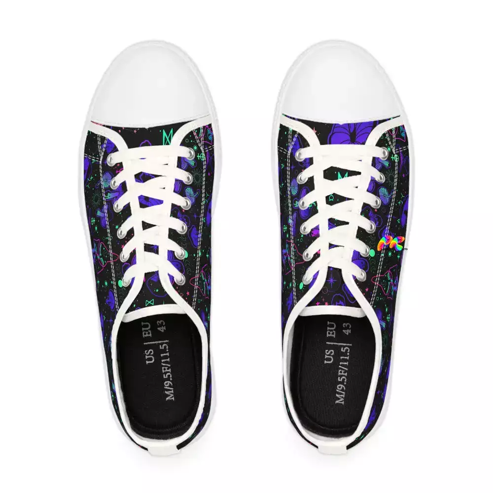 Mushroom Cult Men's Rave Low Top Sneakers