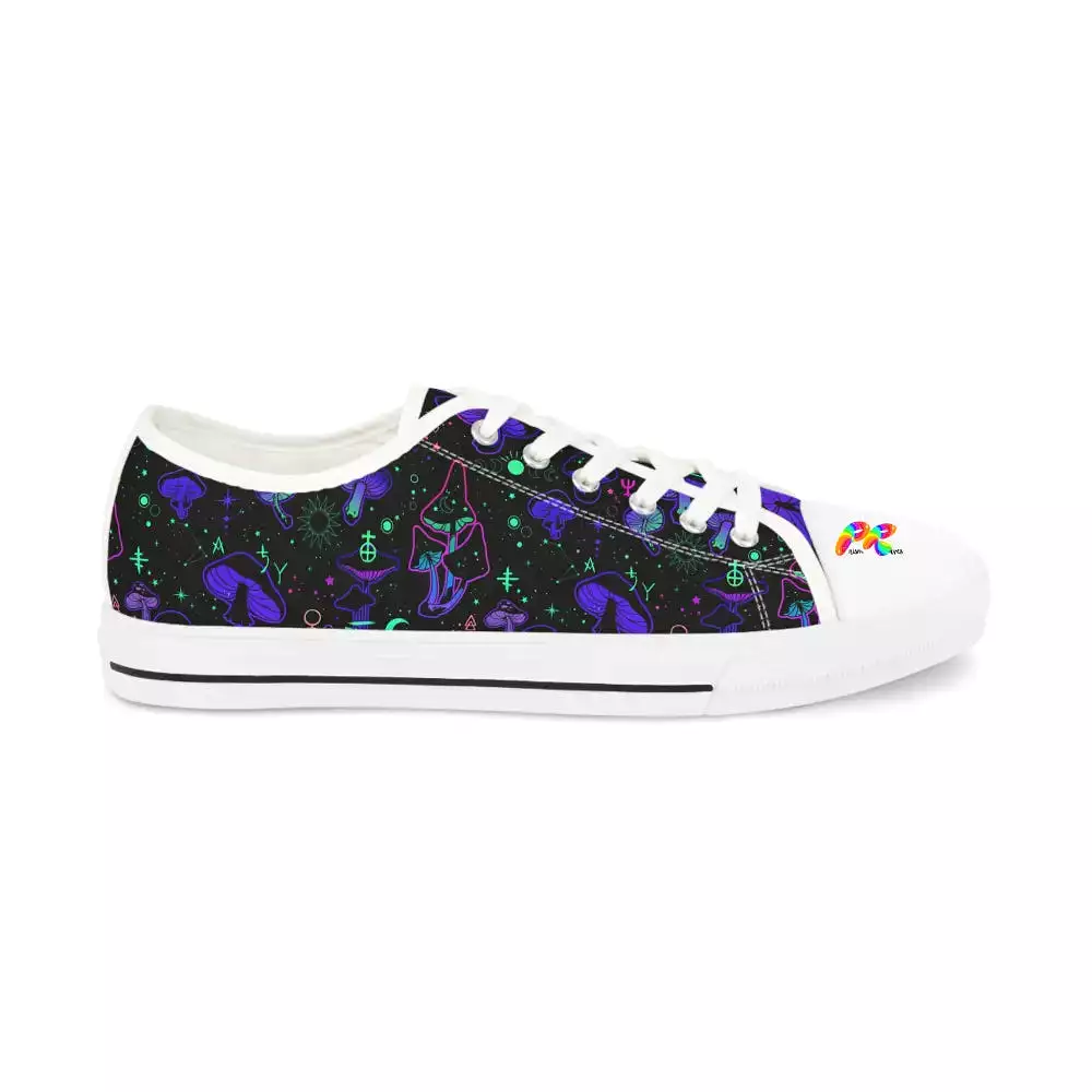 Mushroom Cult Men's Rave Low Top Sneakers