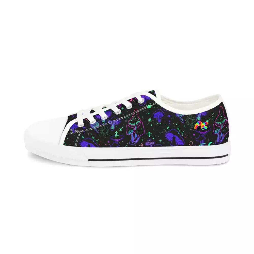 Mushroom Cult Men's Rave Low Top Sneakers