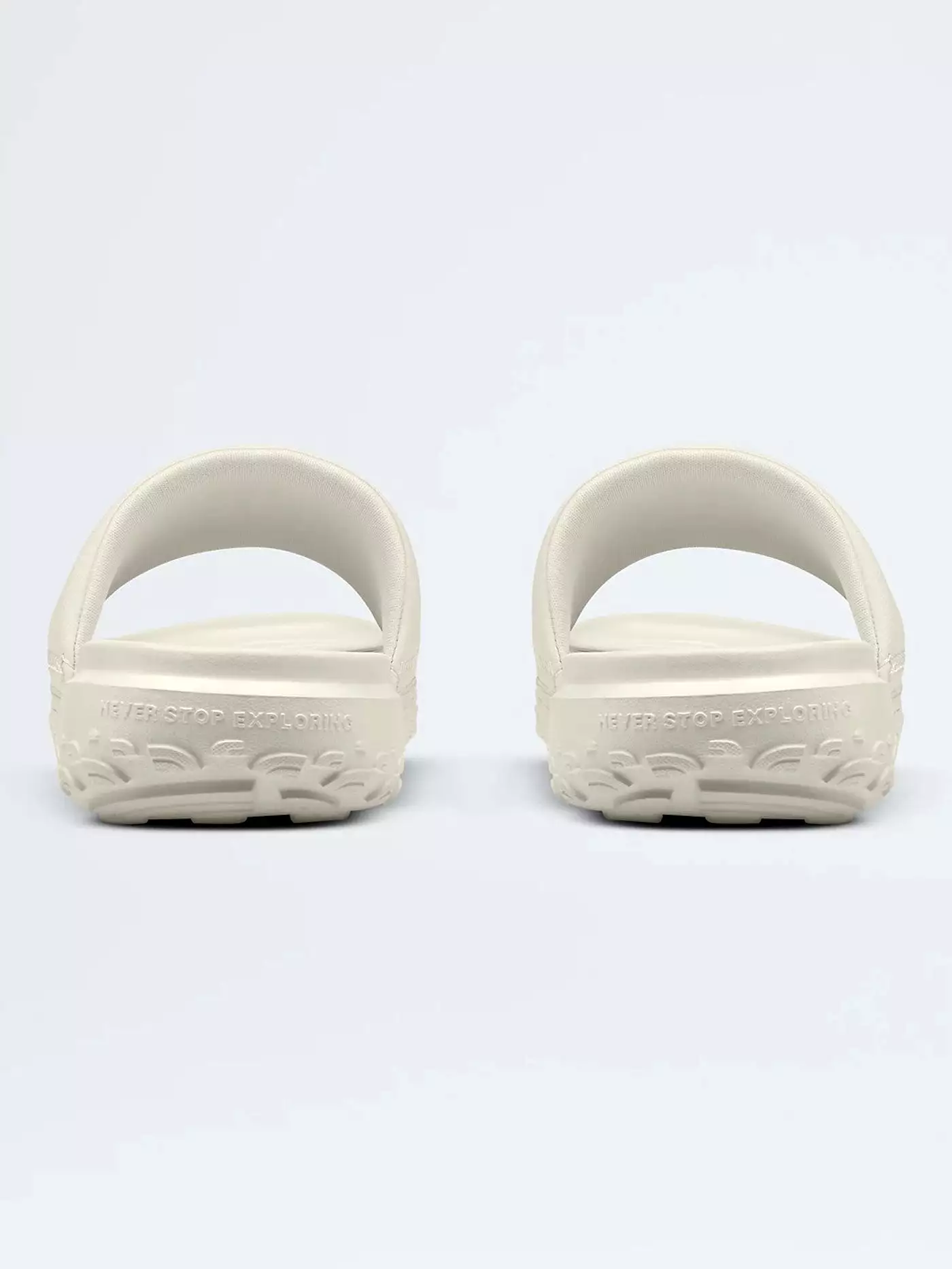 Never Stop Cush Slide White Dune/White Dune Sandals