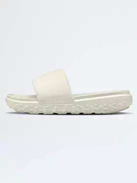 Never Stop Cush Slide White Dune/White Dune Sandals