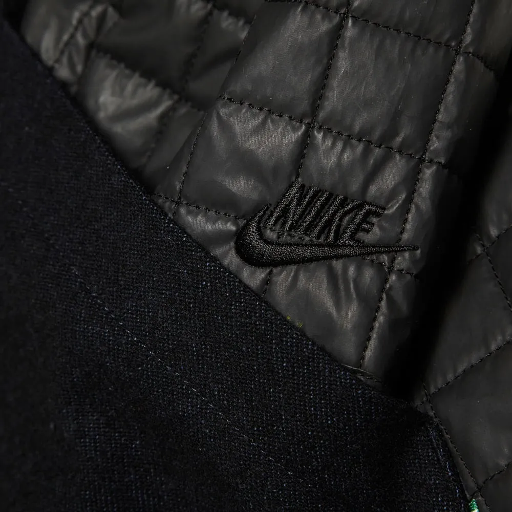 Nike White Label NSW Wool Full Zip HoodyNavy & Black