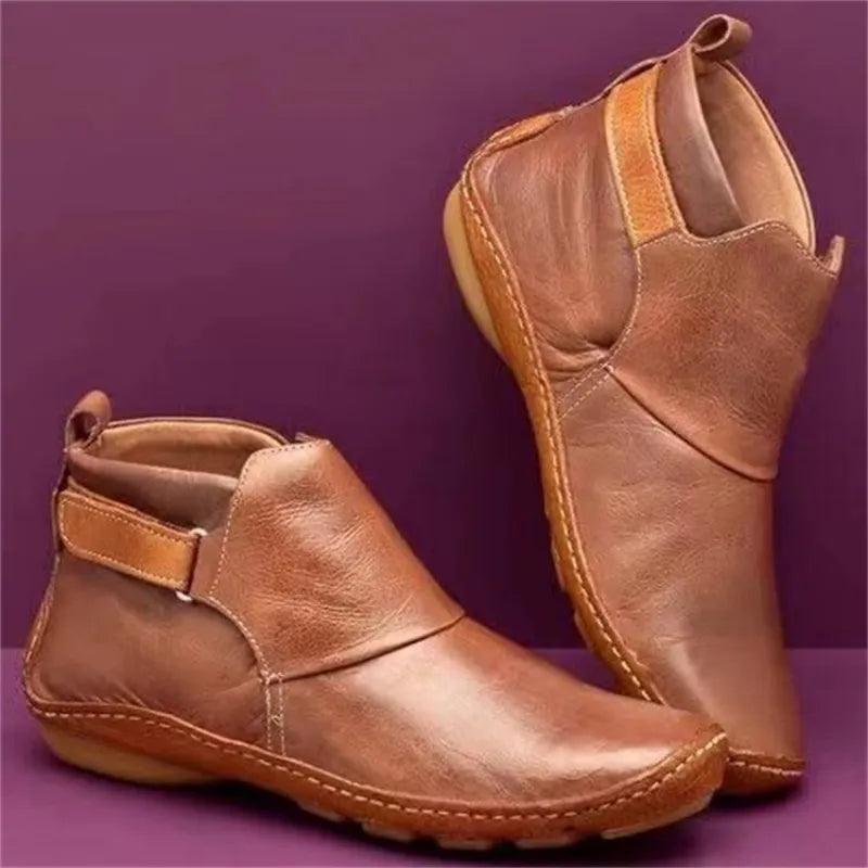 Non-Slip Casual Waterproof Women Ankle Boots