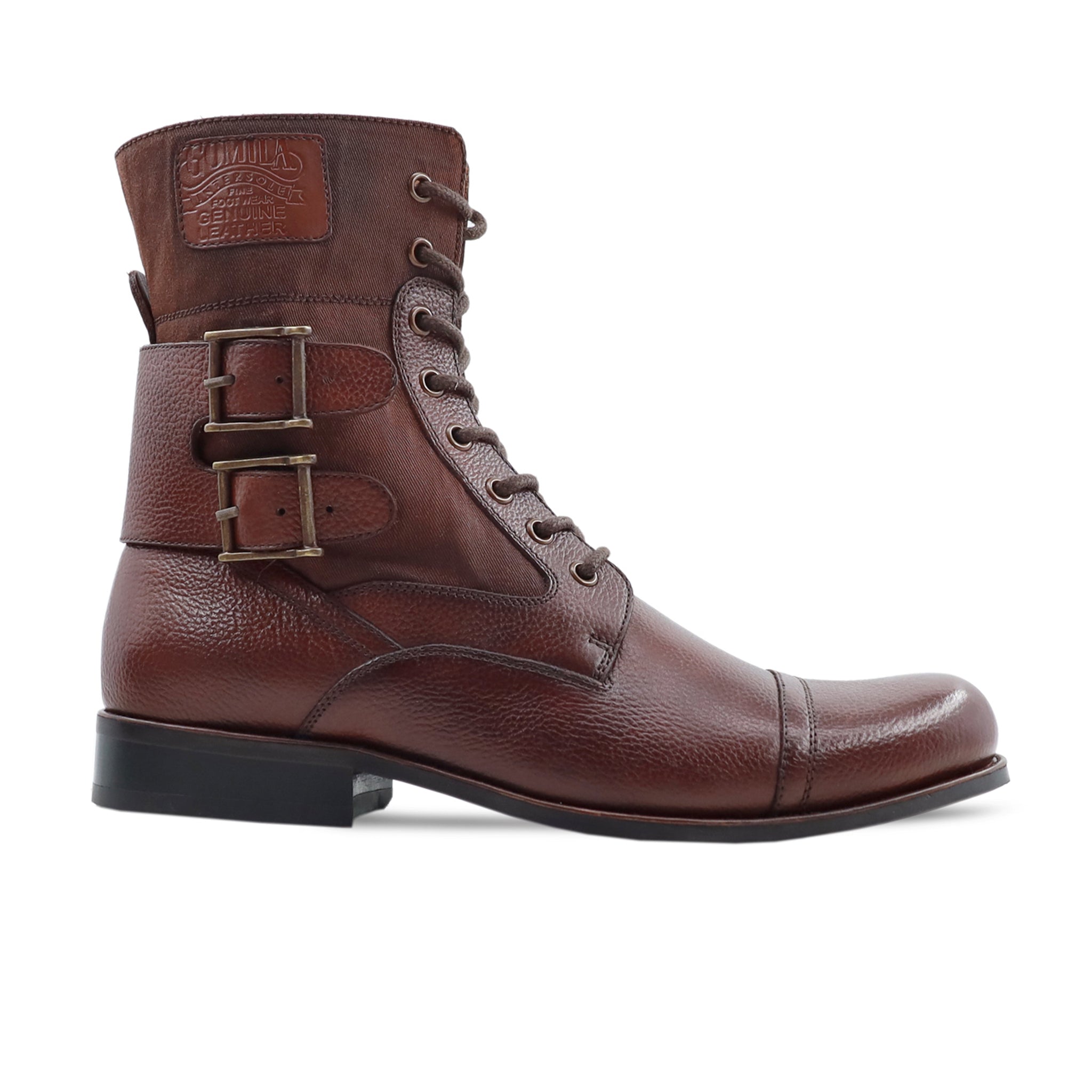 Okmok - Men's Oxblood Pebble Grain Boot