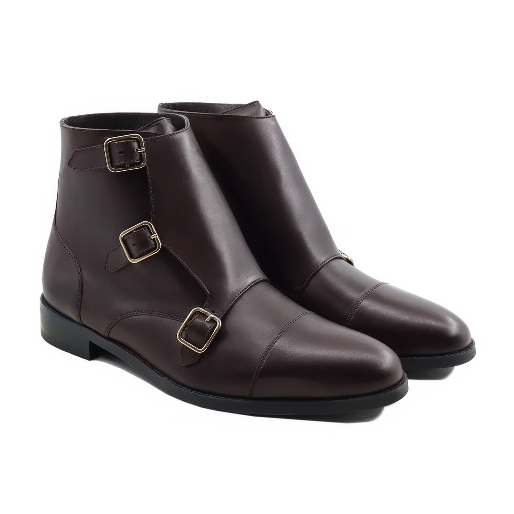 Shaki - Men's Dark Brown Calf Leather Boot