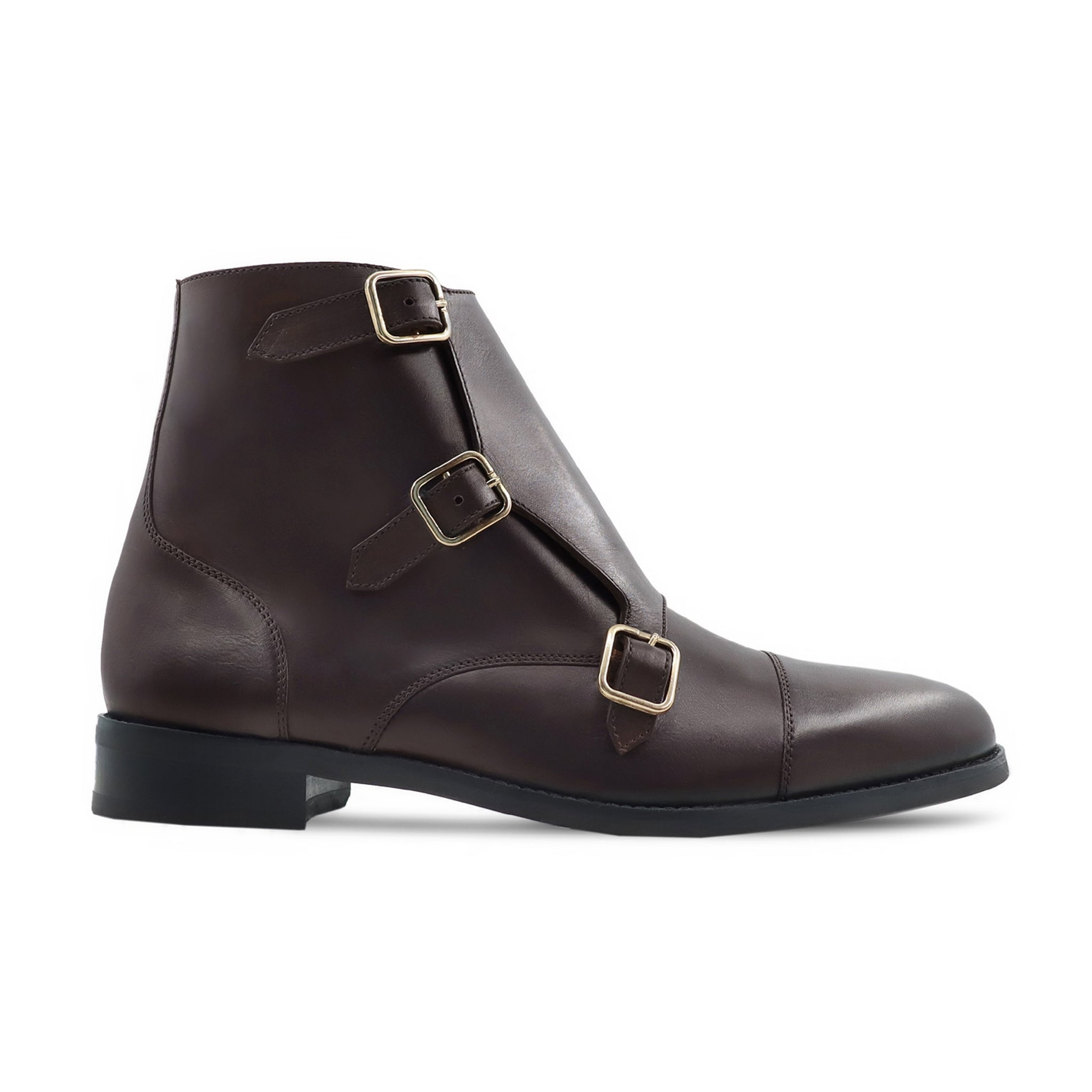 Shaki - Men's Dark Brown Calf Leather Boot