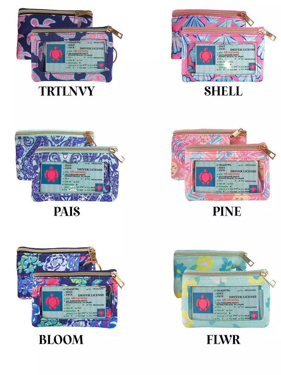 Simply Southern Zip Wallet *6 Colors*