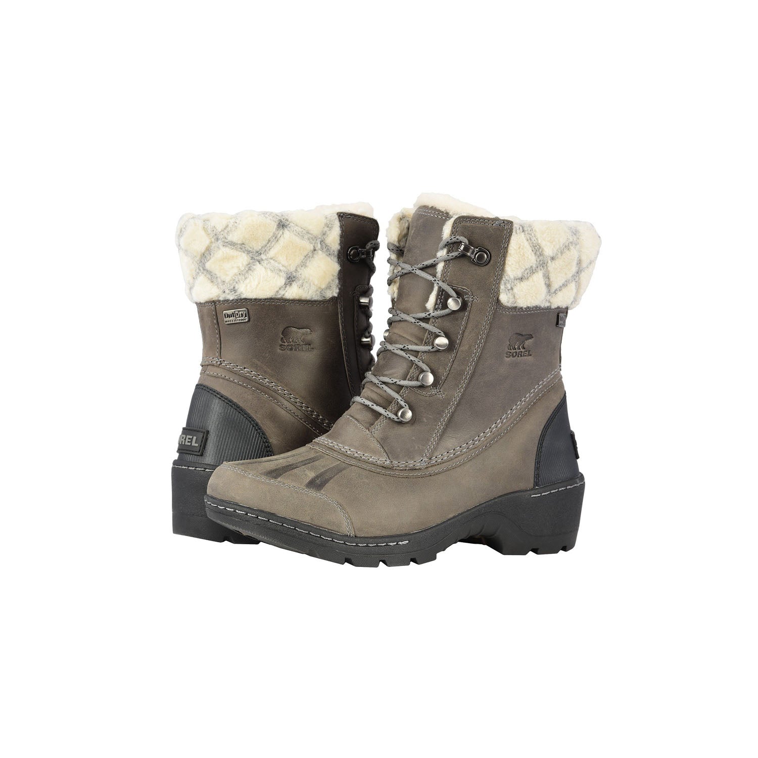 SOREL Whistler Mid Women | Quarry / Black (1809081)