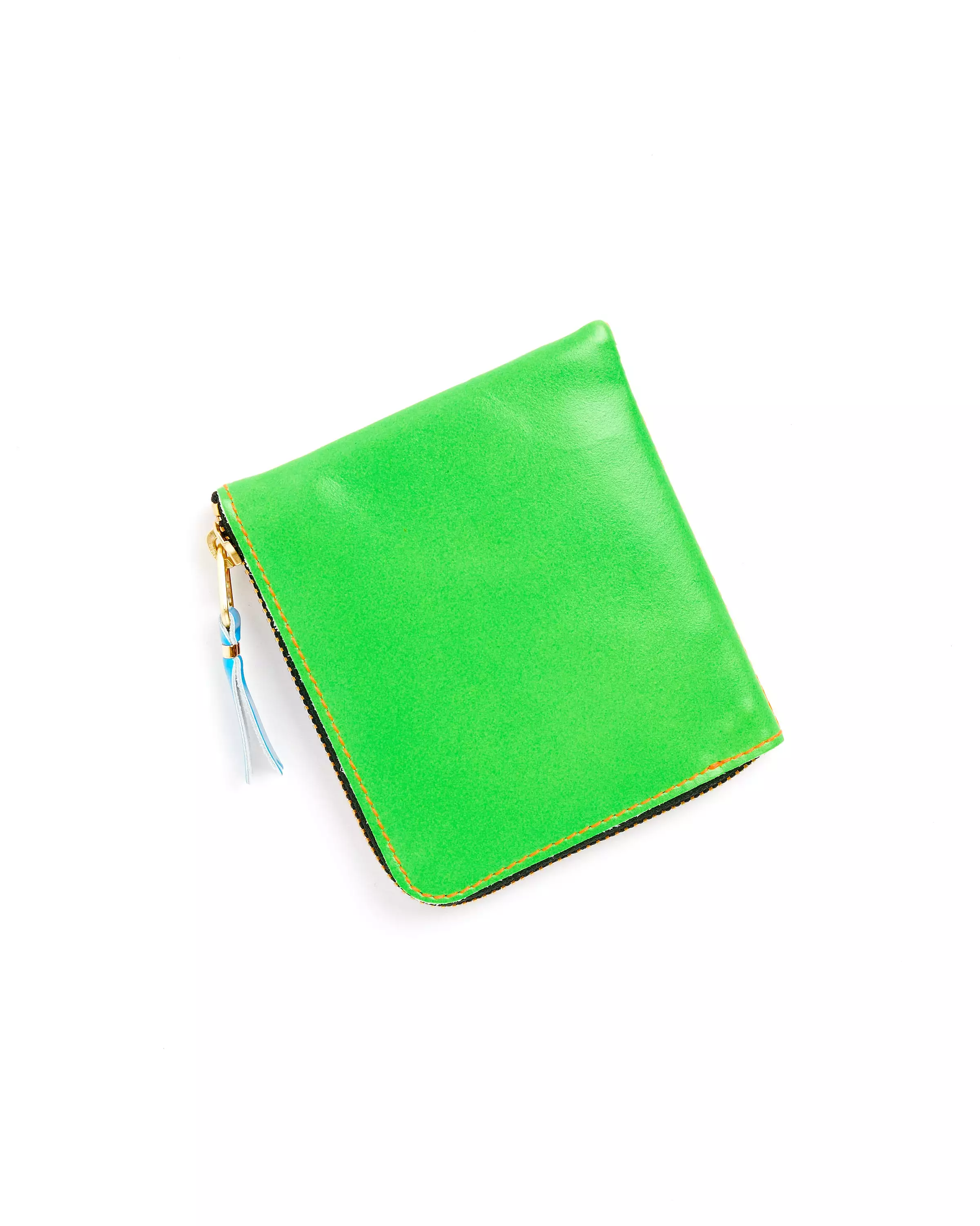 Super Fluo Half Zip Wallet in G/OR