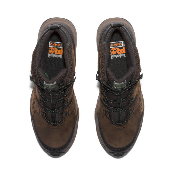 Timberland Pro Men's Switchback Lt Soft Toe WP Hiker Work Boot - Brown - TB0A5U7K214