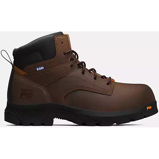 Timberland Pro Men's Titan Ev 6 Comp Toe Work Boot -Brown- TB0A61PF214