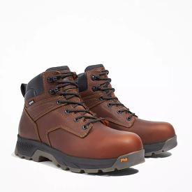 Timberland Pro Men's Titan EV 6 WP Comp Toe Work Boot -Brown- TB1A437Y214