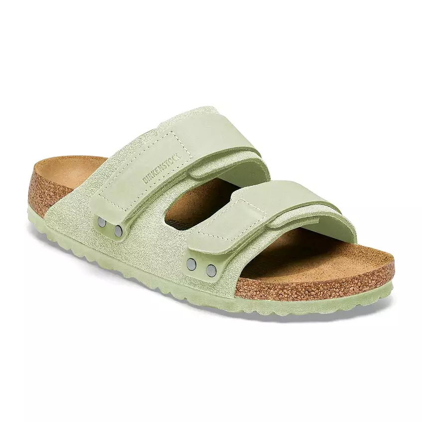 Uji Women - Faded Lime Suede Nubuck||Uji pour femmes - Suède nubuck lime ple