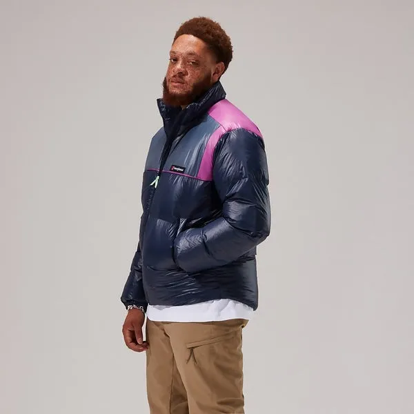 Unisex Blockback Down Jackets - Dark Blue