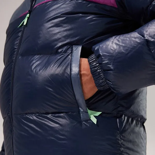 Unisex Blockback Down Jackets - Dark Blue