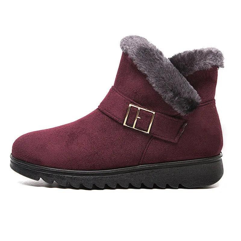 Women Plush Snow Boots