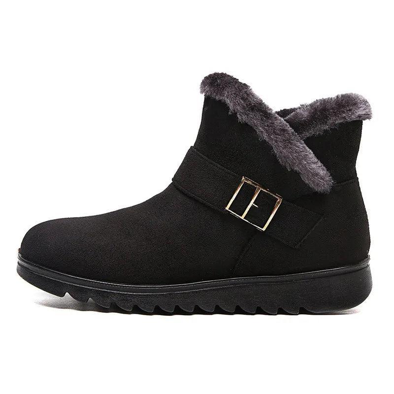 Women Plush Snow Boots