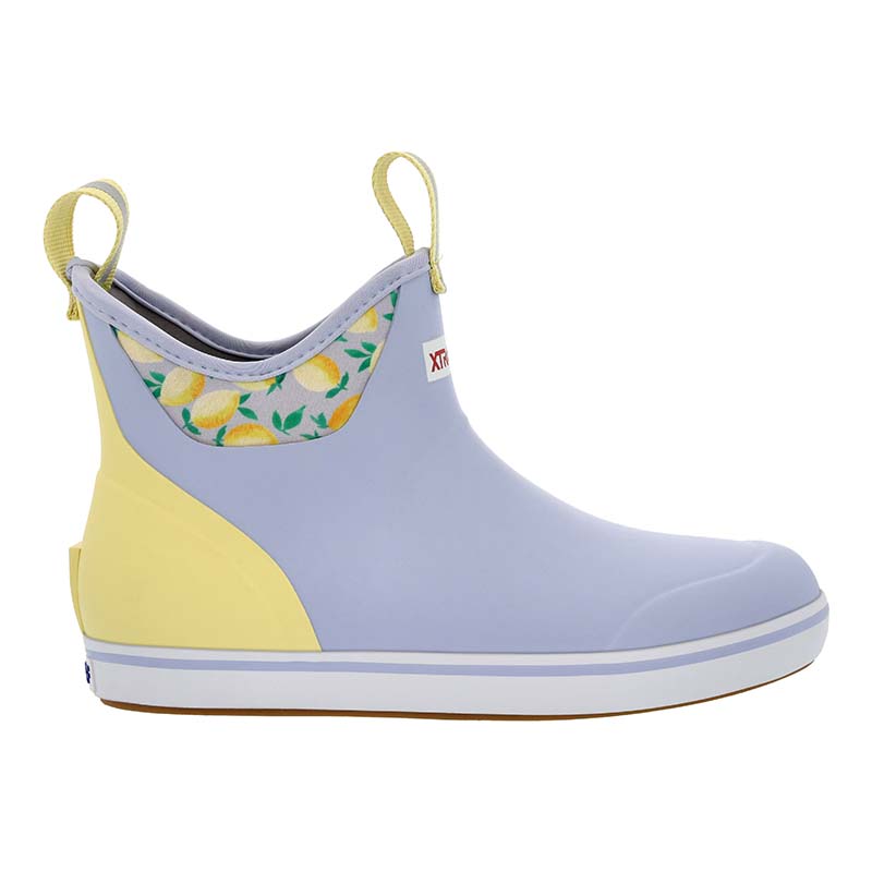 Women's 6 Inch Ankle Deck Boot in Periwinkle