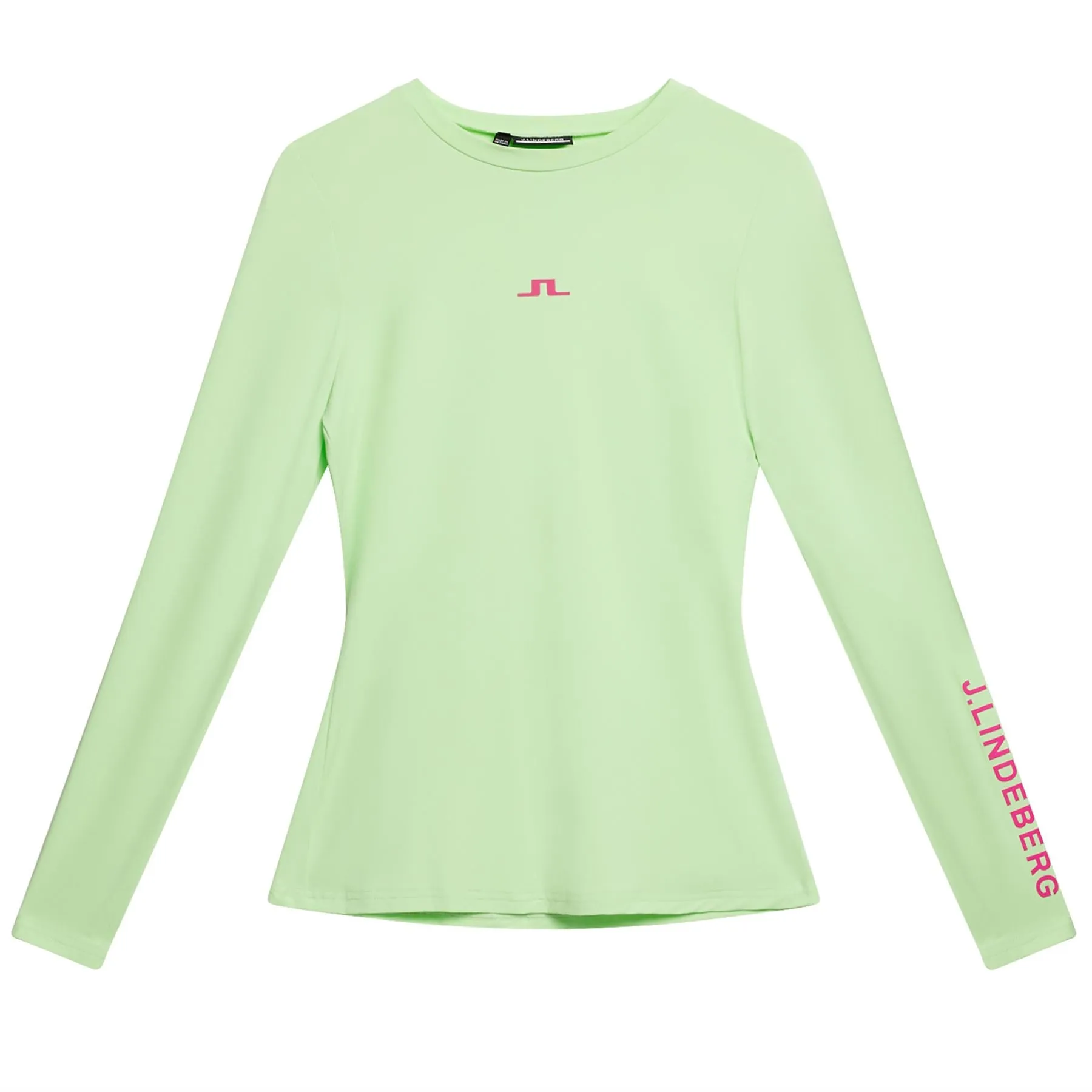 Womens Tekla Slim Fit Crew Neck Base Layer Paradise Green - SS24