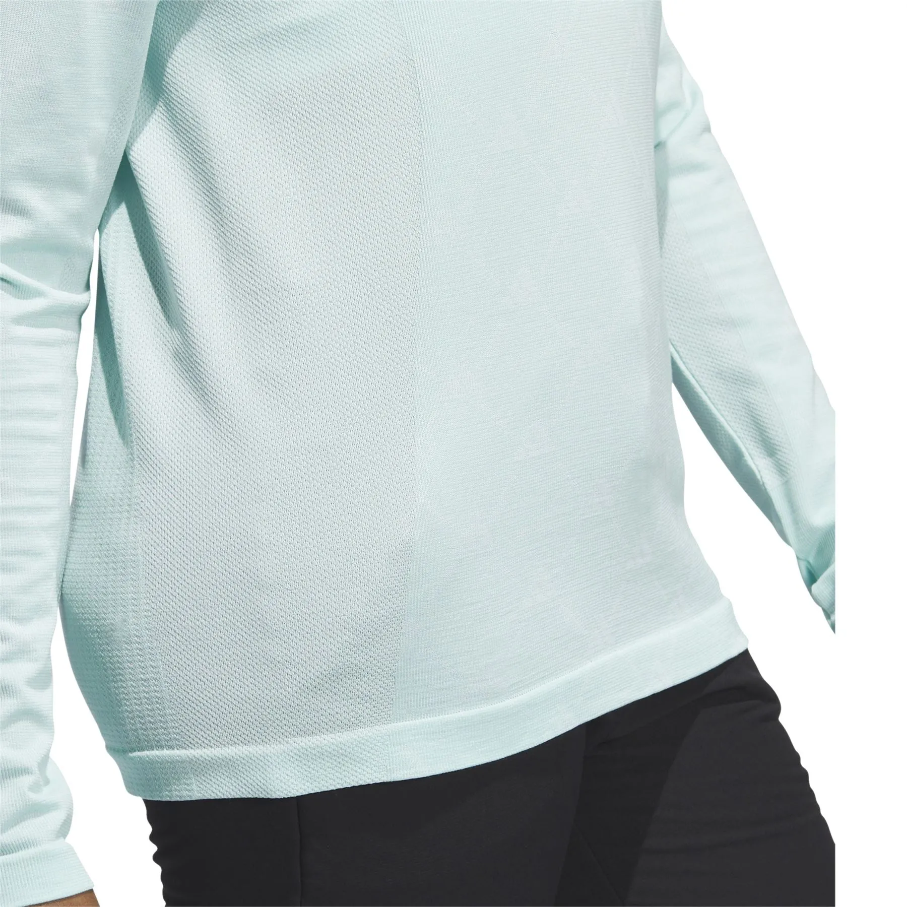 Womens Ultimate365 Tour Monogram Mock Neck Base Layer Semi Flash Aqua - W23