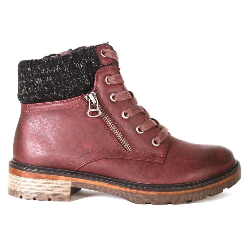 Women's Wanderlust Amy Waterproof Boot - Burgandy