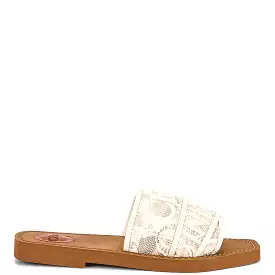 Woody Lace Slide, Mild Beige