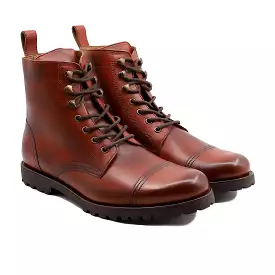 Yere - Men's Reddish Brown Calf Leather Boot