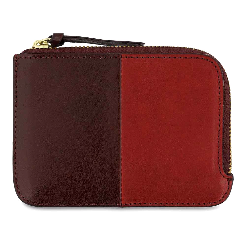 Zip Wallet - Burgundy / Red